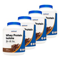 웨이 프로틴 아이솔레이트 5lb 모카맛 4병, 단품