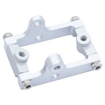 trx4m TRX4M 금속 서보 마운트 TRX-4M 1/18 RC 크롤러 자동차 업그레이드 액세서리, [03] Silver