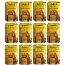 헤이루 황치즈러스크 100g x 12개 바삭한 치즈맛 식빵스낵 사무실탕비실 간식 단체과자, 1개