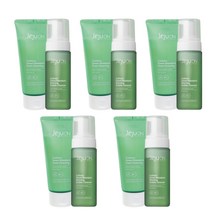 제주온 풋귤 클렌징 듀오 세트 아침 세안 비건 유기농 천연 계면활성제 화장품 폼클렌저 클렌징폼 민감성 수분 보습 병풀 히알루론산, 5개(추가할인+무료배송)