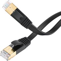 강원전자 넷메이트 NMC-UF720S 다이렉트 FLAT 랜케이블 (2M CAT.7 STP), 1개