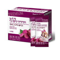 뉴트리디데이 다이어트 자색고구마 쉐이크 14포, 12개, 350g
