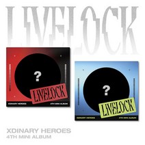 [버전선택] 엑스디너리 히어로즈 Xdinary-Heroes - 미니4집 [Livelock] (Digipack ver.) 디지팩, B Ver., 초도특전 2종세트(랜덤발송)