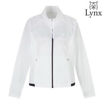 링스골프 링스 봄 여성 전사 솔리드 점퍼 L2101JP255_WH