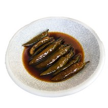 가정식 반찬 밑반찬 고추 간장 절임 500g, 단품