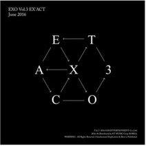 개봉앨범 포토카드 없음 / 엑소(EXO) - 정규3집 EX’ACT Chinese Ver.