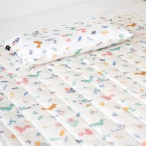 논슬립 5중 여름 인견 아기 쿨매트, 인견쿨매트 다람쥐숲