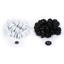 [유앤아이쇼핑] 바둑강의용 자석바둑알 (알만입니다)검은돌 흰돌 오목 9376EA, 달팽이 보금자리 본상품선택