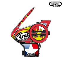 세나 50S 하만카돈 블루투스 데칼 스티커 (170 아라이 RX-7 RR5 에드워드 트리뷰트), 10C EVO