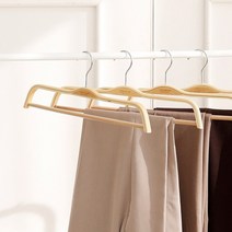 [홈앤하우스] 프리미엄 논슬립 원목 바지걸이 10P, 상세설명 참조, 없음