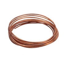 이동식랩핑기 자동랩핑기 반자동 수동 절단Diy 베어 순수 구리 와이어 케이블 T2 권선 코일 10M 0.1mm, 0.5mm 10미터
