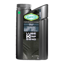야코 디젤 소음감소 튜닝차 최적화 프리미엄 엔진오일 5W40 KFAP 가솔린 디젤 공용 프랑스 직수 1L, 1개