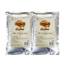 [경기점] 메가커피l 큐팜스 화이트 초코 파우더 700g 2개세트