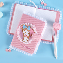 [당일출고] 킨보르x마이멜로디 패브릭 커버 만년 다이어리 굿즈 산리오 마멜 키링 키치 다꾸, 마이멜로디