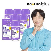 굿앤키즈 어린이 칼슘 마그네슘 비타민D 아연 망간 츄어블 90정 6병, 없음