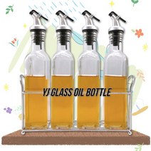 카페 시럽 용기 병 커피 바닐라 시럽 펌프 250ml x 4P, 4개