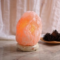 소금램프 7kg 히말라야 핑크솔트램프 암염램프 소금등 소금램프 빛과 소금