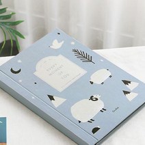 초음파사진 앨범 아기성장 포토북 램 양 선물 가족 친구 연인 기념일 추억 셀프꾸미기 215x300mm 15장