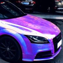 차량용 홀로그램 랩핑필름 시트지 스킨 필름 데칼, 03. 홀로그램 필름 (그린), A TYPE