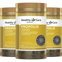 헬시케어 프로폴리스 2000mg 캡슐, 200정, 3개