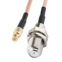케이블 F 암-SMA SMB MCX MMCX 수 어댑터 피그 테일 RG316 확장 동축 점퍼, 03 F F to MCX M_05 30CM