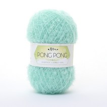 삼남뜨개실 퐁퐁 수세미실 90g 56컬러 수세미실, 42 아쿠아 민트, 1개입