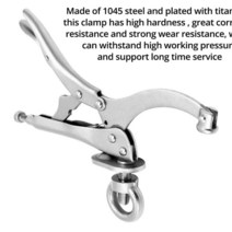 소형 터미널 압착기 9 Inch 드릴 Press Vice Clamp 목공 Holding Lock and Release Lever Locking Pliers Tools