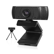 SAROOD 웹캠 FHD 2K/30FPS 웹카메라with 듀얼Noise-Canceling 마이크로폰 105° Wide-Angle 자동맞춤and AWB Plug and Pl