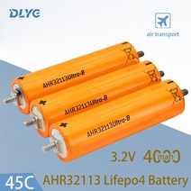 인산철배터리팩 A123 Ahr32113 Lifepo4 배터리 3.2v 4.0ah 45c 충전식 리튬 철 인산염 전원 나사가있는 고, 03 4PCS