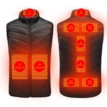 [등과 목이 따뜻해요] Winnoz USB 발열조끼 3단조절