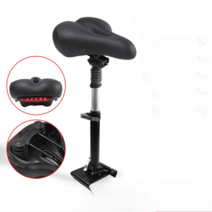 샤오미 나인봇 킥보드 시트 쿠션 M365 G30 ES1 ES2 안장 의자, 1s/m365/pro 시트 블랙 테일라이트