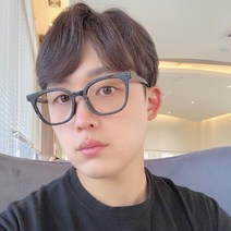 데일리 남여공용 뿔테 안경 모음 오버사이즈, 4.원형오버사이즈, 블랙, 안함