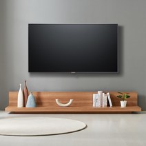 [데코라인] 티코 벽걸이형 거실장, 색상:블랙