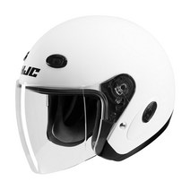 HJC 홍진헬멧 CL-33   헬멧 클리너 오토바이 헬멧 오픈페이스 바이크 스쿠터, 화이트