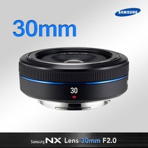 [벌크상품] 삼성 정품 NX 30mm F2 단렌즈 k, 블랙