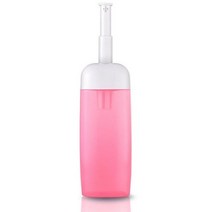 휴대용비데 여행용 핸드 헬드 병 스프레이 노즐포함 위생 클렌징 퍼스널 케어 350ml, 분홍색