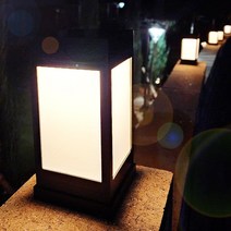 다경몰 태양광 카페등 2세대 데크등 문주등 태양열 정원등 데크조명 펜스등 야외조명, V2_100데크(노란빛), 데크형