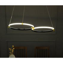 토탈LED 갤럭시 서클 LED 거실간접 조명등 전등갓 식탁등 식탁 펜던트 조명