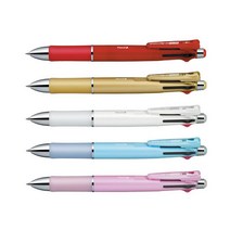(제브라) 클립온 멀티펜 4색 볼펜 샤프 혼합펜 B4SA2 B4SA3, 마젠타(BE)