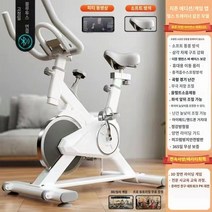 실내자전거 자기저항 스피닝 자기제어 스마트 회전 자전거 홈 실내 운동 체육관 장비 체중 감소 저소음, L.얀밸류-지능-게임-음소거-개인트레이닝영상-3D실전게