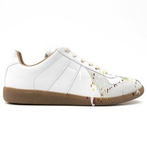 메종마르지엘라 (당일) 22FW 메종 마르지엘라 페인팅 화이트 독일군 스니커즈 S57WS0240 P1892 961
