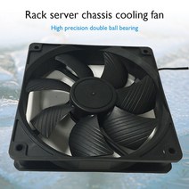 라우터 팬 12cm pc 쿨러 tv box 무선 냉각 사일런트 조용한 dc 5v usb power 라디에이터 팬 for computer heatsink, 없음, 검은색