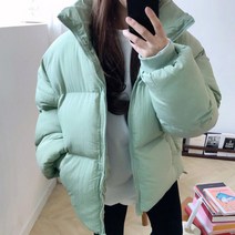 커플 점퍼 데일리 숏 패딩 남녀공용 가을 겨울 6컬러