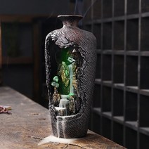 수지 역류 아로마 테라피 오븐 크리에이티브 알파인 흐르는 물 가정용 가구 리플로우 향기 스토브, 02 2