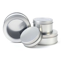 다목적 원형 틴케이스, 65x25mm, 막힘