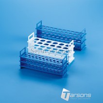 T202010-B W / 핸들형 테스트 튜브 랙 13ml Test Tube Rack Tarsons [1/EA], T202010-B 13ml
