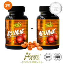 [2병기획] 아마존 안데스 아구아헤 오일 500mg 100캡슐 효과 여성 에스트로겐 Aguaje, 1개, 기본