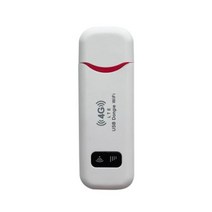 lte라우터 와이파이라우터 유심라우터 4G LTE USB 150Mbps 모뎀 스틱 휴대용 무선 와이파이 어댑터 홈 오피, 03 red, 없음
