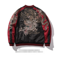 수입 이레즈미 용자수 타투패턴 스카쟌 야구점퍼 빅사이즈자켓