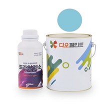 디오페인트 욕실용 타일페인트 1L_화장실타일 주방타일용세트( 리노타일 1리터+프라임젯소 250ml), 클래식22(노블 블루)